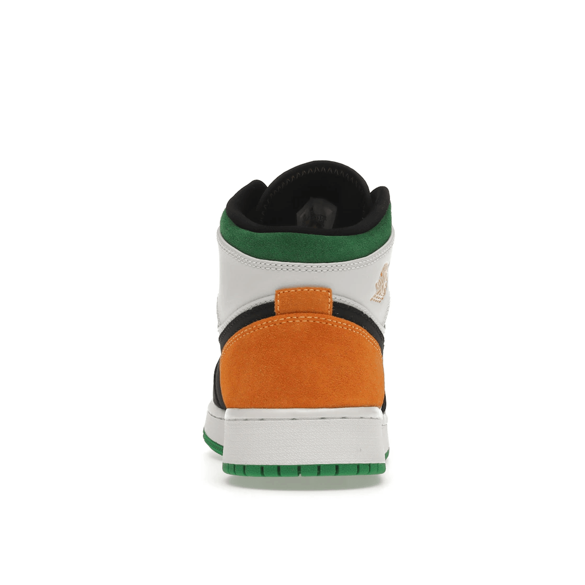 Air Jordan 1 Mid SE White Laser Orange Lucky Green - Sneakerzone