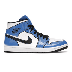 Air Jordan 1 Mid Signal Blue - Sneakerzone