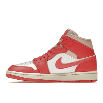 Air Jordan 1 Mid Strawberries And Cream - Sneakerzone