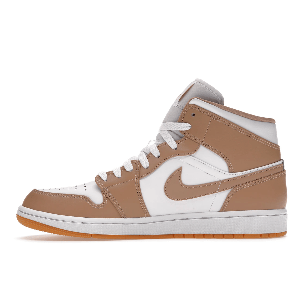 Air Jordan 1 Mid Tan Gum - Sneakerzone