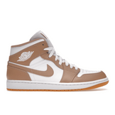 Air Jordan 1 Mid Tan Gum - Sneakerzone