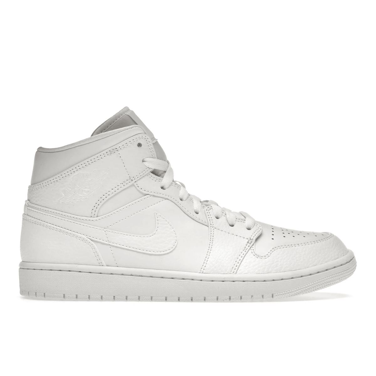 Air Jordan 1 Mid Triple White - Sneakerzone