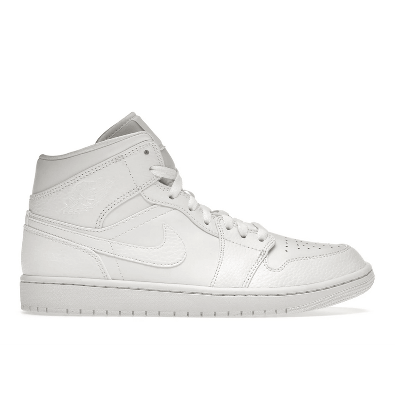 Air Jordan 1 Mid Triple White product image