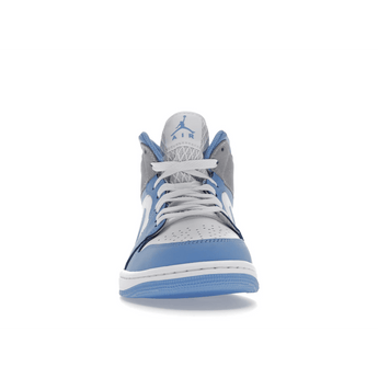 Air Jordan 1 Mid University Blue Grey - Sneakerzone