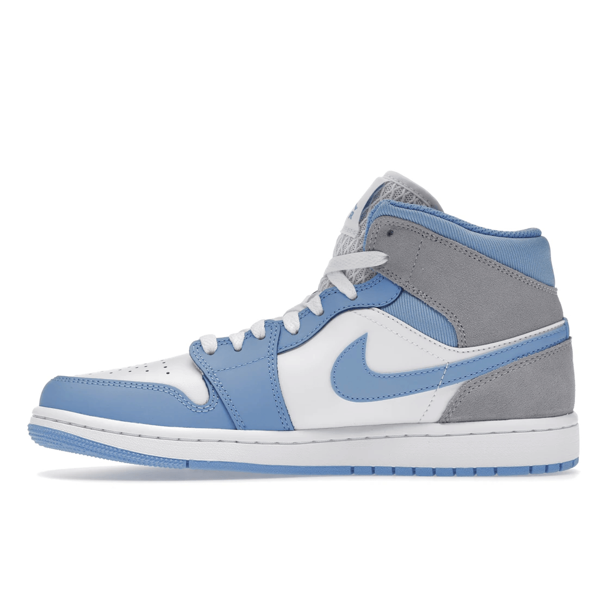 Air Jordan 1 Mid University Blue Grey - Sneakerzone