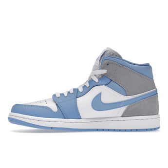 Air Jordan 1 Mid University Blue Grey - Sneakerzone
