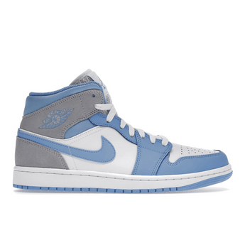 Air Jordan 1 Mid University Blue Grey - Sneakerzone