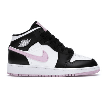 Air Jordan 1 Mid White Black Light Arctic Pink - Sneakerzone