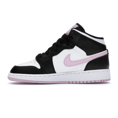 Air Jordan 1 Mid White Black Light Arctic Pink - Sneakerzone