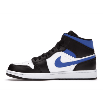 Air Jordan 1 Mid White Black Racer Blue - Sneakerzone