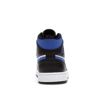 Air Jordan 1 Mid White Black Racer Blue - Sneakerzone