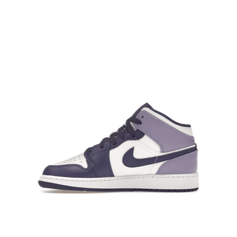 Air Jordan 1 Mid White Sky J Purple - Sneakerzone