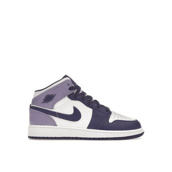 Air Jordan 1 Mid White Sky J Purple - Sneakerzone