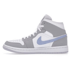 Air Jordan 1 Mid Wolf Grey Aluminum - Sneakerzone
