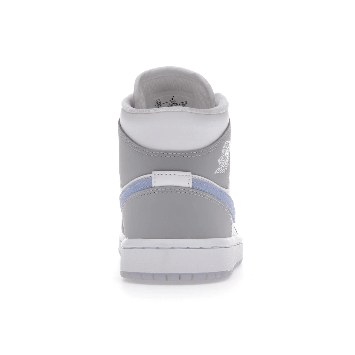 Air Jordan 1 Mid Wolf Grey Aluminum - Sneakerzone