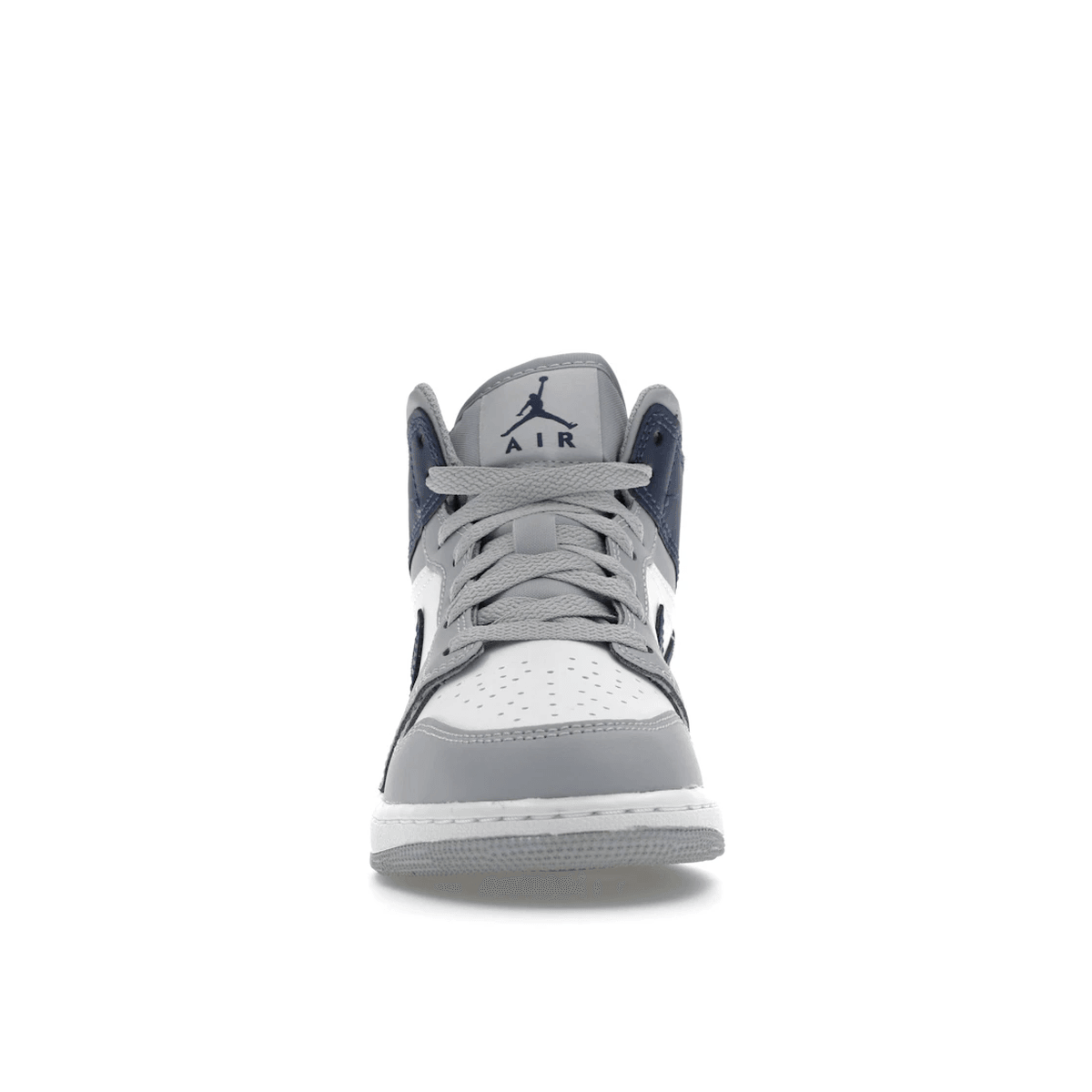 Air Jordan 1 Mid Wolf Grey Midnight Navy secondary image