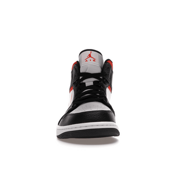 Air Jordan 1 Mid Zig Zag Swoosh Orange - Sneakerzone