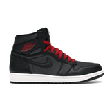 Air Jordan 1 Retro High Black Satin Gym Red - Sneakerzone