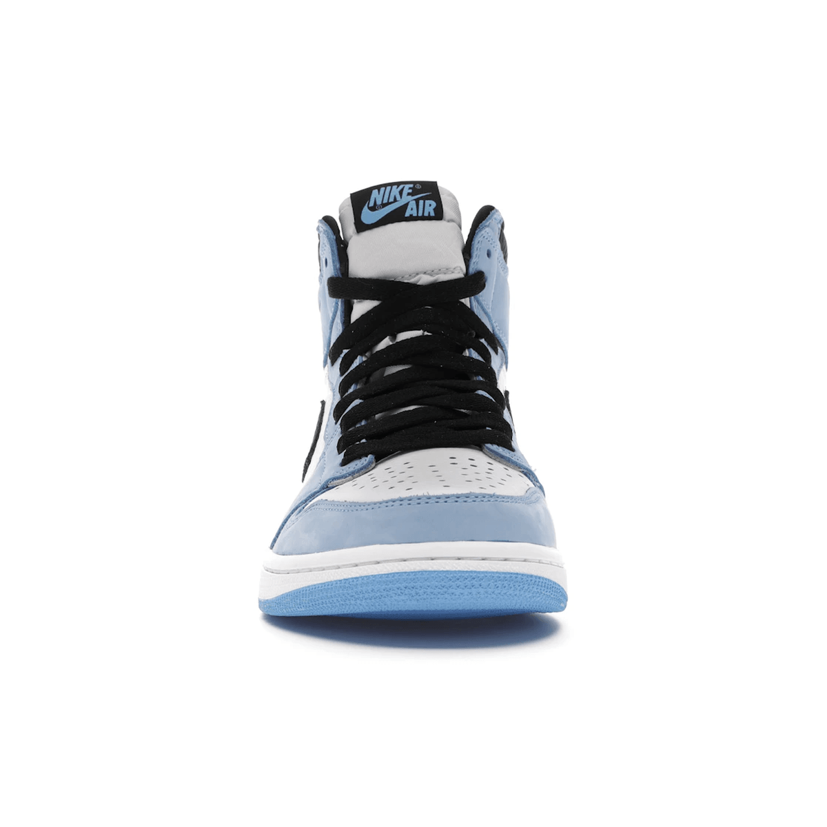 air jordan 1 retro high white university blue black replica