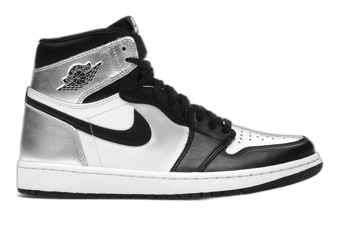 Air Jordan 1 Retro High Silver Toe - Sneakerzone
