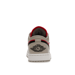 Air Jordan 1 Retro Low Light Iron Ore Siren Red - Sneakerzone