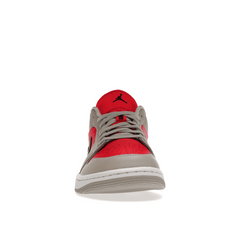 Air Jordan 1 Retro Low Light Iron Ore Siren Red - Sneakerzone