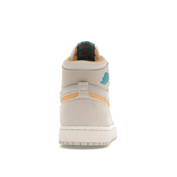 Air Jordan 1 Zoom CMFT 2 Orewood Brown Bright Citrus Sail - Sneakerzone