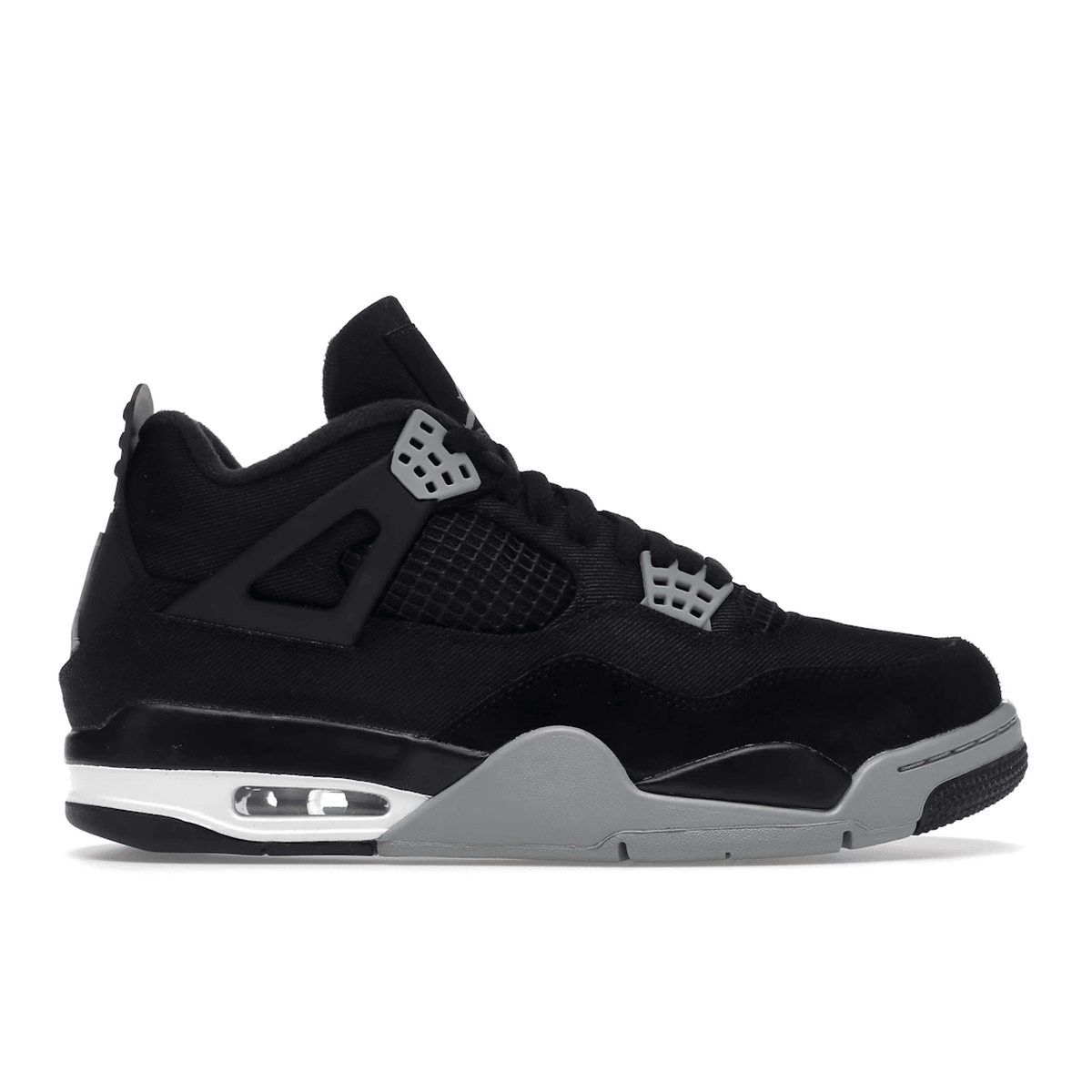 Air Jordan 4 Retro Black Canvas - Sneakerzone