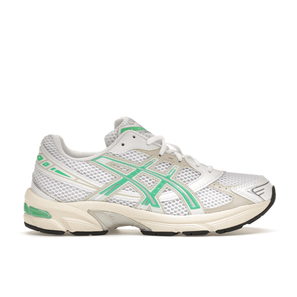 ASICS Gel-1130 White Malachite Green Off White Midsole - Sneakerzone