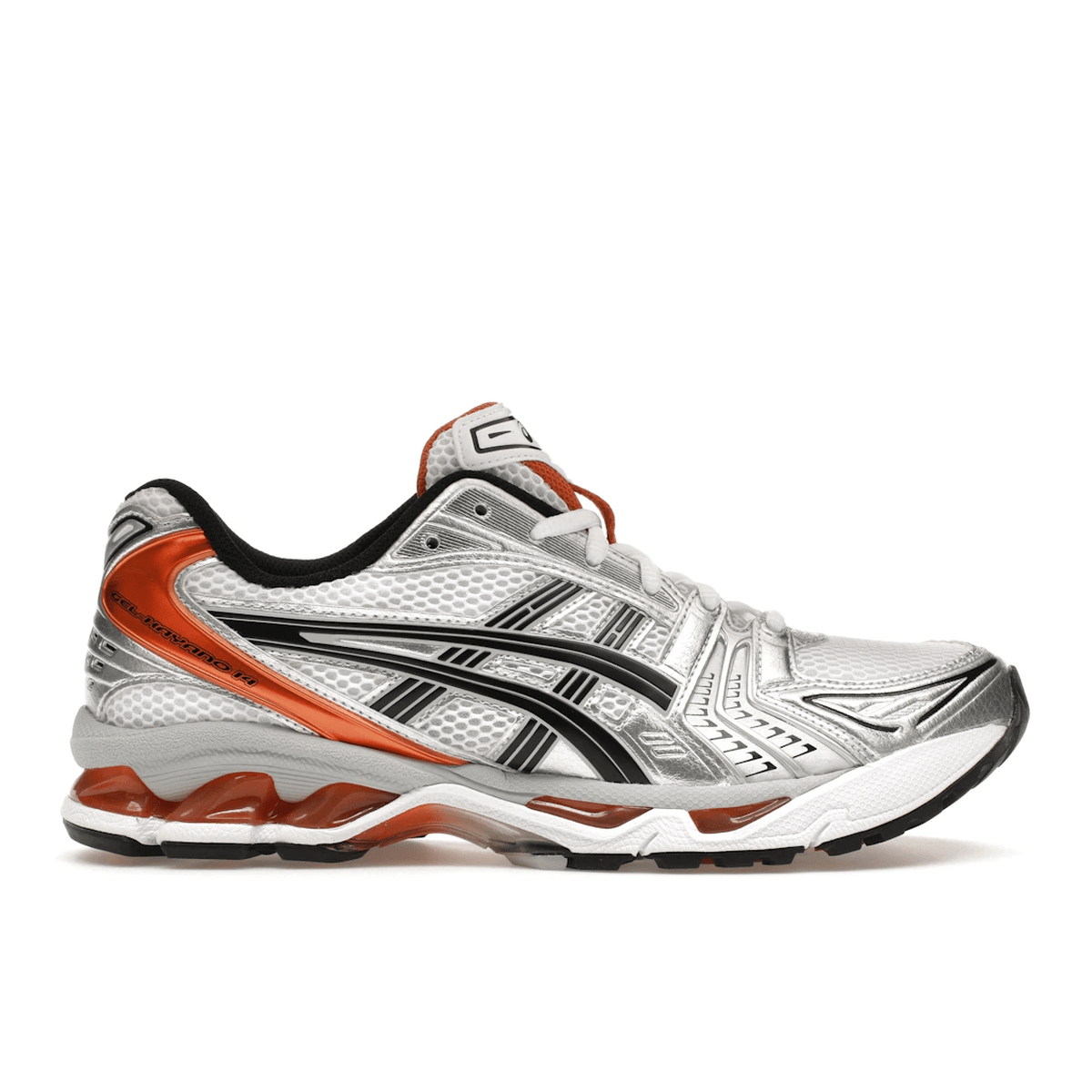 ASICS Gel-Kayano 14 White Piquant Orange - Sneakerzone