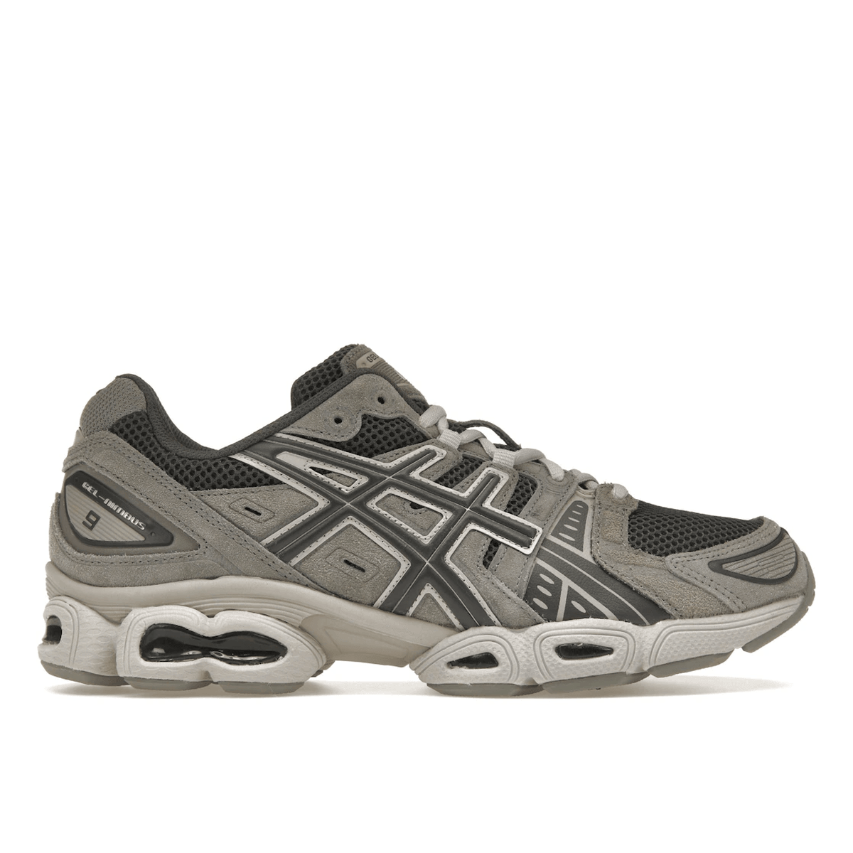 ASICS Gel-Nimbus 9 Obsidian Grey Clay Grey - Sneakerzone