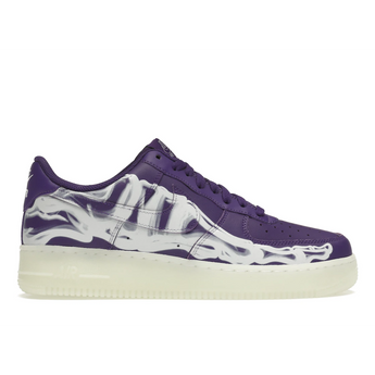 Air Force 1 Purple Skeleton Halloween