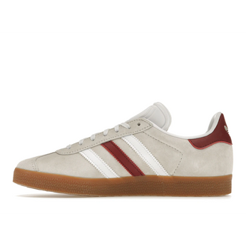 Adidas Gazelle Aluminum Collegiate Burgundy