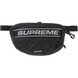 Supreme Logo Waist Bag Black