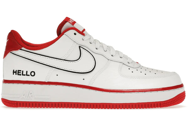 Air Force 1 Lx Hello University Red