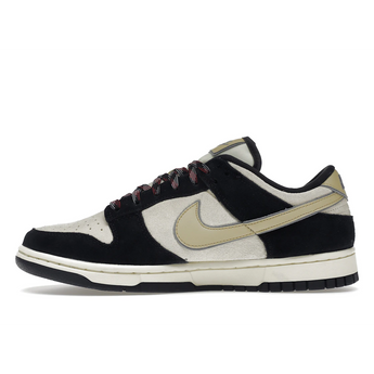 Nike Dunk Low LX Black Suede Team Gold