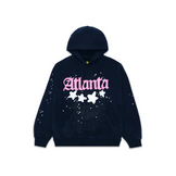 Sp5der Atlanta Hoodie Navy