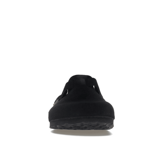 Birkenstock Boston Soft Footbed Suede Black - Sneakerzone