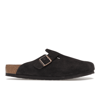 Birkenstock Boston Soft Footbed Suede Mocha - Sneakerzone