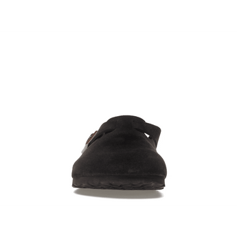 Birkenstock Boston Soft Footbed Suede Mocha - Sneakerzone