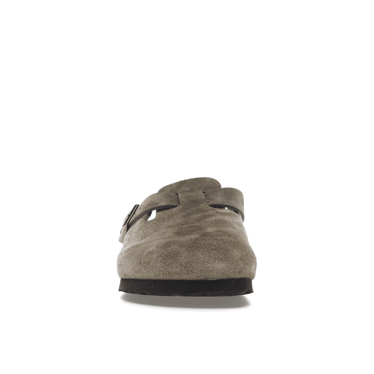 Birkenstock Boston Soft Footbed Suede Taupe (Narrow Fit) - Sneakerzone