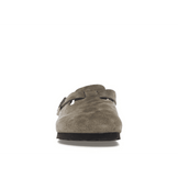 Birkenstock Boston Soft Footbed Suede Taupe (Narrow Fit) - Sneakerzone