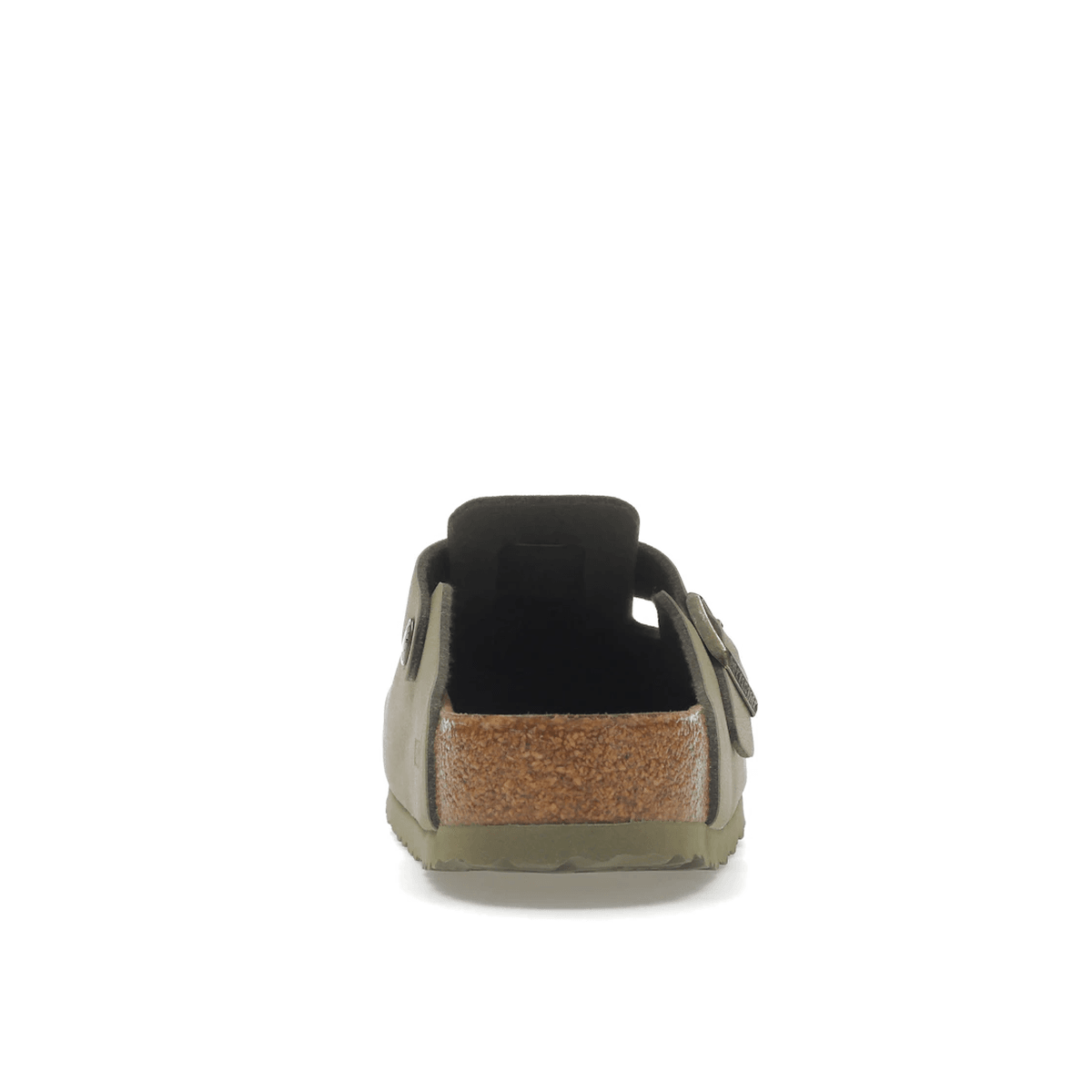 Birkenstock Boston Vegan Birkibuc Khaki - Sneakerzone