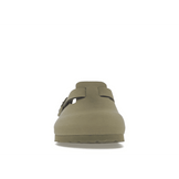 Birkenstock Boston Vegan Birkibuc Khaki - Sneakerzone