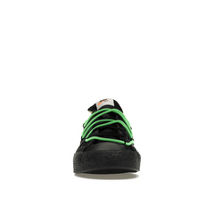 Blazer Low x Off-White Black Electro Green - Sneakerzone