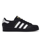 Adidas Superstar Core Black Cloud White Gold