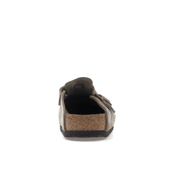 Birkenstock Boston Soft Footbed Suede Taupe