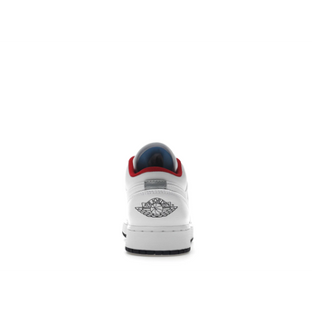 Air Jordan 1 Low White Gym Red Black