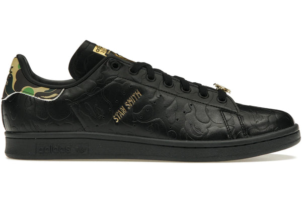 Adidas Stan Smith Bape 30th Anniversary Black