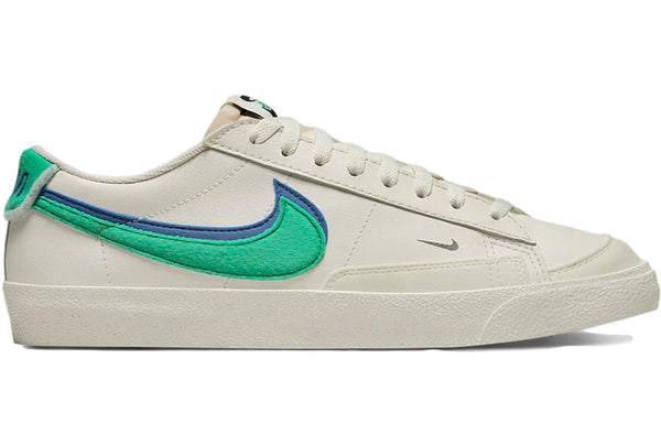 Nike Blazer Low 72 Double Swoosh Sail Green Blue